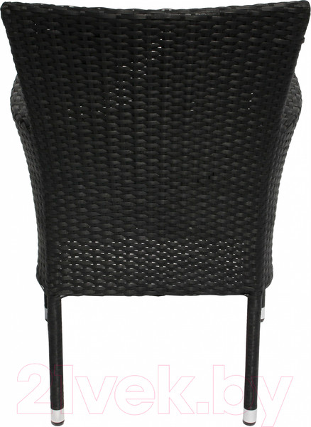 Изображение товара Комплект садовой мебели Garden Story Аскер / GS015/GS017 (черный/ротанг серый)