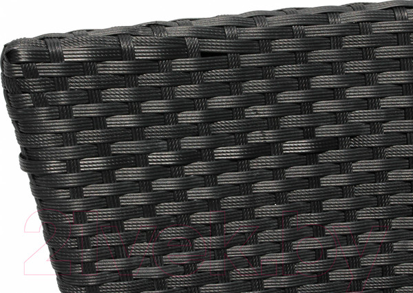 Изображение товара Комплект садовой мебели Garden Story Аскер мини / GS015/GS016 (черный/ротанг серый)