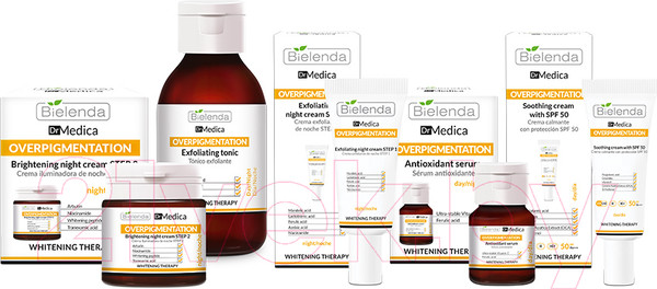 Изображение товара Сыворотка для лица Bielenda DR Medica Overpigmentation Антиоксидантная (30мл)