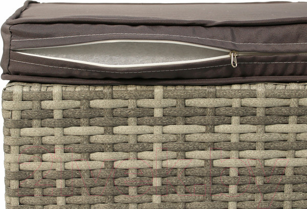 Изображение товара Комплект садовой мебели Garden Story Версаль / SFS019-A (серый/белый/коричневый)