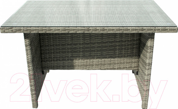 Изображение товара Комплект садовой мебели Garden Story Версаль / SFS019-A (серый/белый/коричневый)