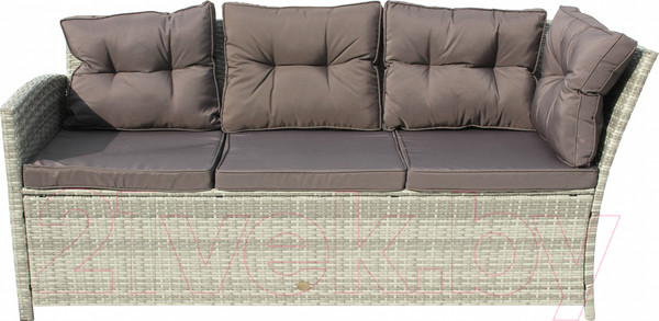 Изображение товара Комплект садовой мебели Garden Story Версаль / SFS019-A (серый/белый/коричневый)