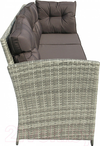 Изображение товара Комплект садовой мебели Garden Story Версаль / SFS019-A (серый/белый/коричневый)