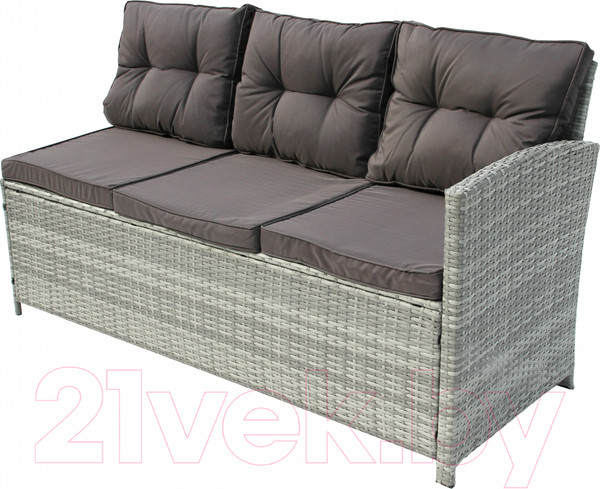 Изображение товара Комплект садовой мебели Garden Story Версаль / SFS019-A (серый/белый/коричневый)