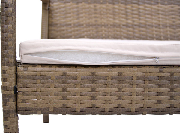 Изображение товара Комплект садовой мебели Garden Story Лион / SFS011 (бежевый/коричневый)