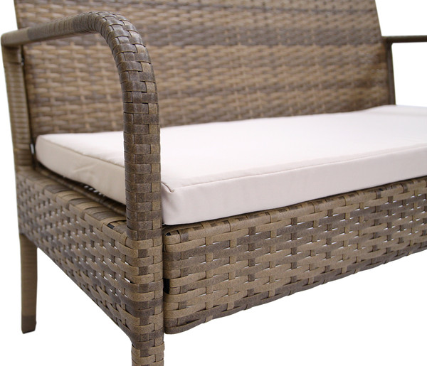 Изображение товара Комплект садовой мебели Garden Story Лион / SFS011 (бежевый/коричневый)