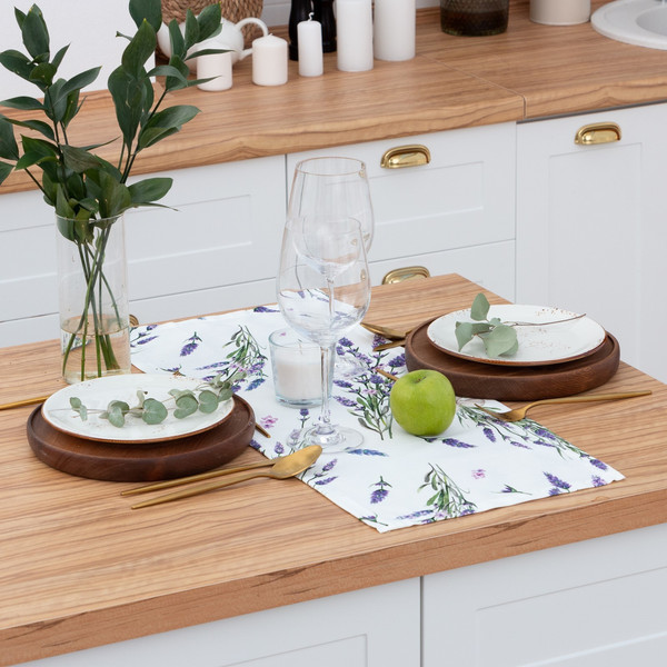 Изображение товара Дорожка на стол Этель Lavender / 7560445 (30x70)