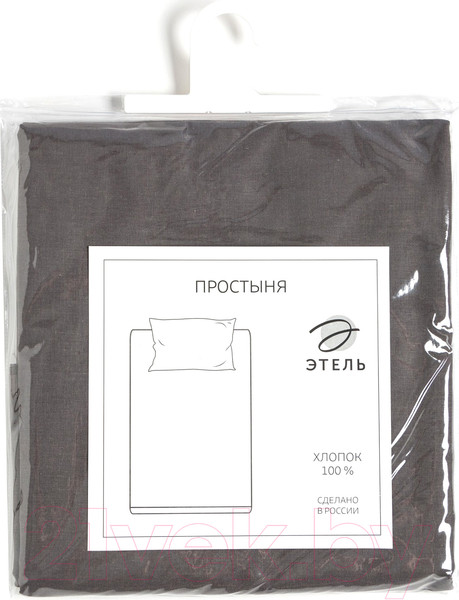 Изображение товара Простыня Этель 9046010 (серый)