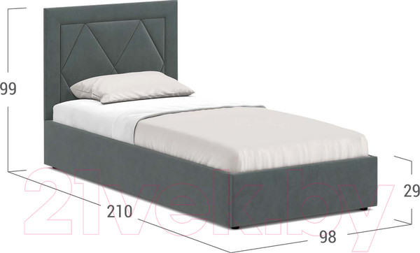 Изображение товара Односпальная кровать Moon Family 1255 / MF005325