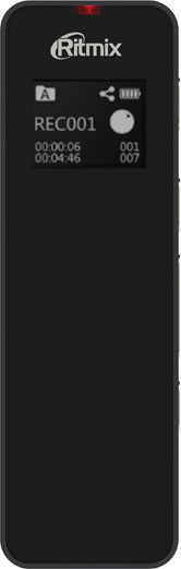 Изображение товара Цифровой диктофон Ritmix RR-880 16GB (черный)