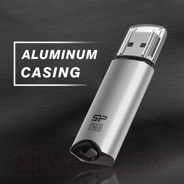 Изображение товара USB flash накопитель Silicon Power Marvel M02 128GB (SP128GBUF3M02V1S)