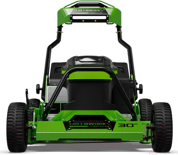 Изображение товара Газонокосилка аккумуляторная Greenworks 82LM30S самоходная, бесщеточная 82V 76см / 2519207 (без АКБ и ЗУ)