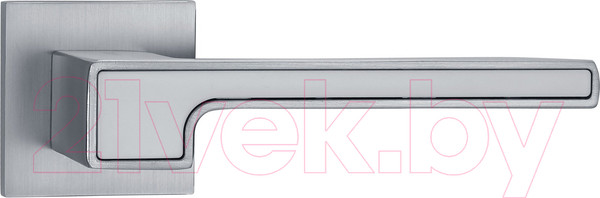 Изображение товара Ручка дверная Vantage V91L-2/WH SL (матовый хром/белый)