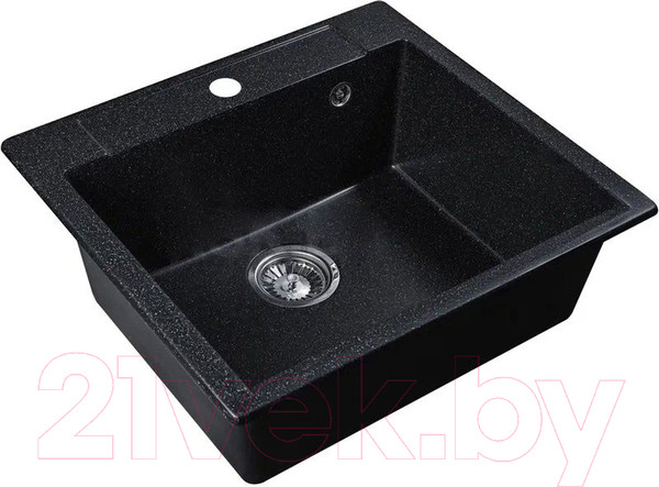 Изображение товара Мойка кухонная Marblan Cubi (черный)