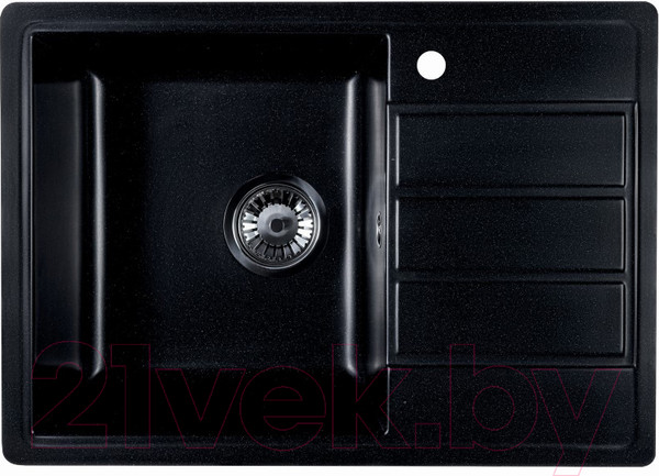 Изображение товара Мойка кухонная Marblan Recta L (оникс)