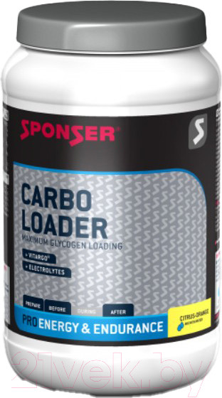 Изображение товара Витаминно-минеральный комплекс Sponser Carbo Loader / 80-200 (1200г, цитрус)