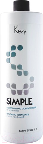 Изображение товара Бальзам для волос Kezy Moisturizing Увлажняющий для всех типов волос c керамидами (1л)