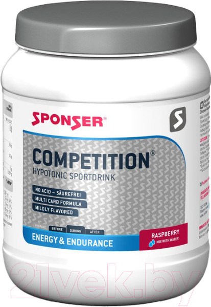 Изображение товара Изотоник Sponser Competition / 80144 (1000г, малина)