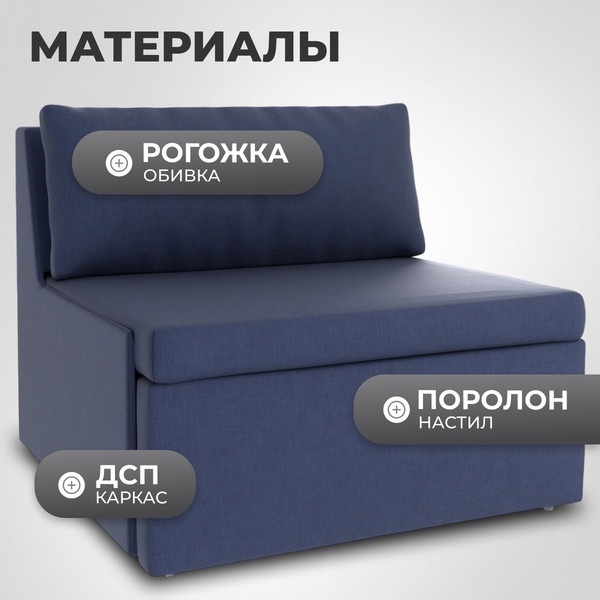 Изображение товара Кресло-кровать Mio Tesoro Тилаус ACH (Malmo 79 Blue)