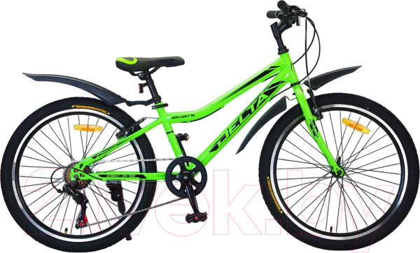 Изображение товара Велосипед DeltA Street 24 2401 (12, зеленый)