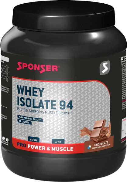 Изображение товара Протеин Sponser Whey Isolate 94 / 80725 (850г, шоколад)