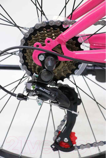 Изображение товара Детский велосипед DeltA Butterfly 24 2407 (13, розовый)