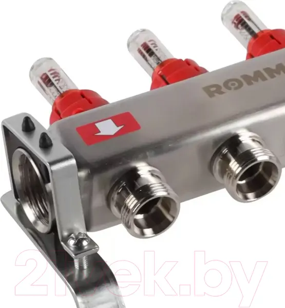 Изображение товара Коллекторная группа отопления Rommer RMS-1201-000006
