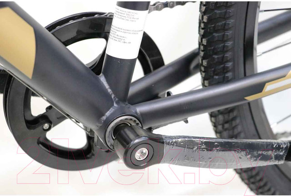 Изображение товара Велосипед DeltA Crystal 27.5 2708 (15, черный/золото)