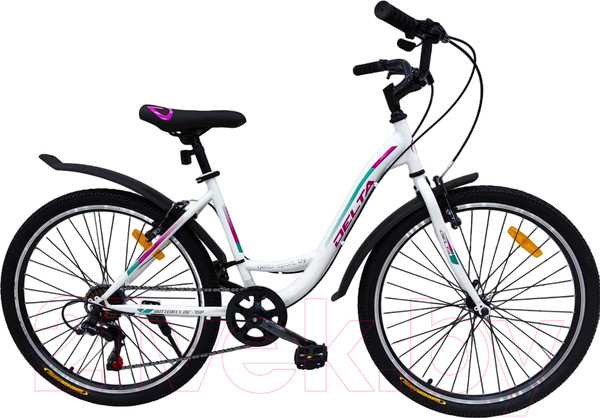 Изображение товара Велосипед DeltA Butterfly 26 2607 (16, белый)