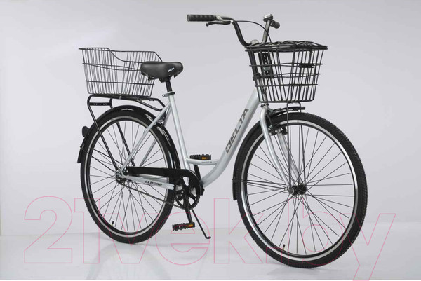 Изображение товара Велосипед DeltA Classic 28 2804 (20, серебристый)