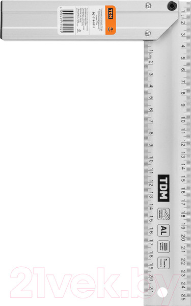 Изображение товара Угольник TDM Столярный Рубин / SQ1018-0511