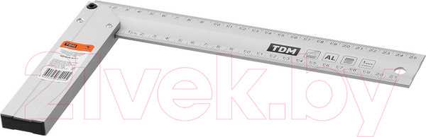 Изображение товара Угольник TDM Столярный Рубин / SQ1018-0511