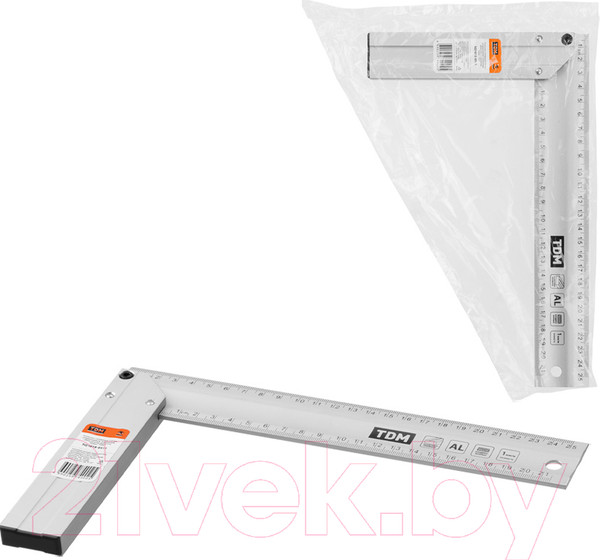 Изображение товара Угольник TDM Столярный Рубин / SQ1018-0511