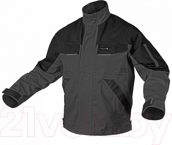 Изображение товара Куртка рабочая Hoegert Edgar HT5K284-2-2XL (серый)
