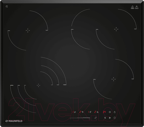 Изображение товара Электрическая варочная панель Maunfeld CVCE594SSMDBK Lux