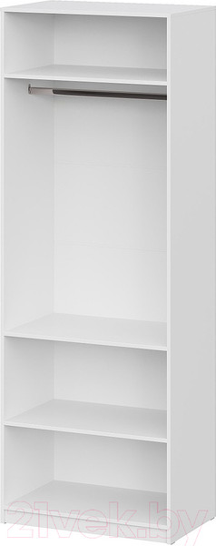 Изображение товара Комплект полок для корпусной мебели Mio Tesoro ШК 5 800/1200/1600 (2шт, белый текстурный)