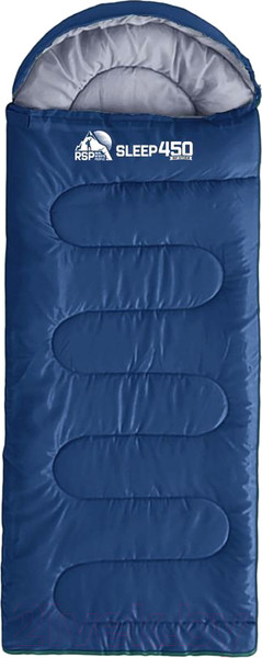 Изображение товара Спальный мешок RSP Outdoor Sleep 450 / SB-SLE-450-B-R (синий)