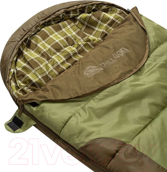 Изображение товара Спальный мешок RSP Outdoor Chill 400 / SB-СH-2Х200-GNBR-R (зеленый/коричневый)