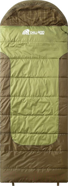 Изображение товара Спальный мешок RSP Outdoor Chill 400 / SB-СH-2Х200-GNBR-L (зеленый/коричневый)