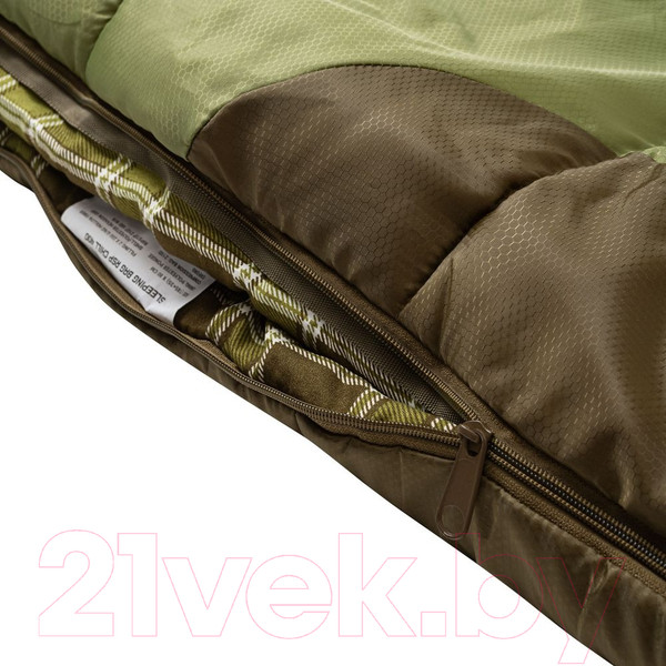 Изображение товара Спальный мешок RSP Outdoor Chill 300 / SB-СH-2Х150-GNBR-L (зеленый/коричневый)