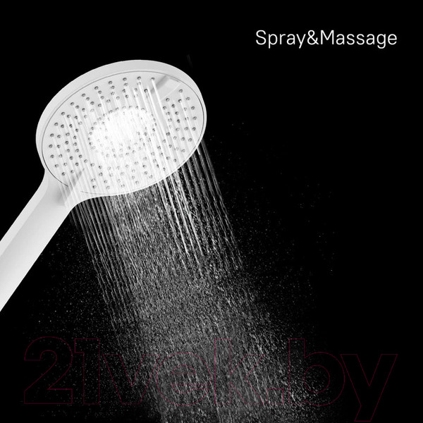 Изображение товара Лейка ручного душа Milardo Rora ROR4FWRM18 (белый матовый)