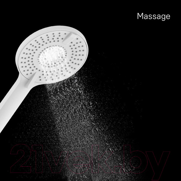 Изображение товара Лейка ручного душа Milardo Rora ROR4FWRM18 (белый матовый)