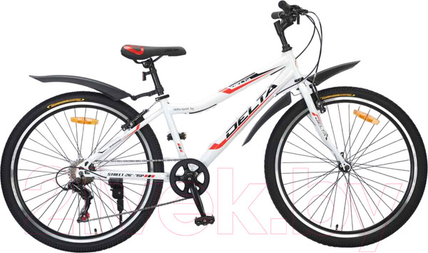 Изображение товара Велосипед DeltA Street 26 2601 (14, белый)