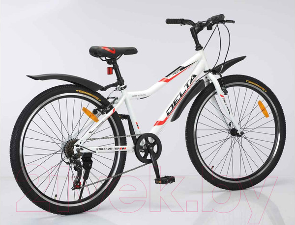 Изображение товара Велосипед DeltA Street 26 2601 (14, белый)