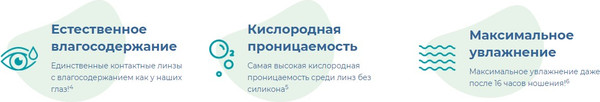 Изображение товара Комплект контактных линз Biotrue ONEday Sph-9.00 R8.6 (30шт)