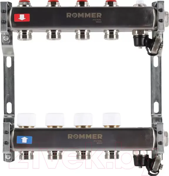 Изображение товара Коллекторная группа отопления Rommer RMS-3201-000004