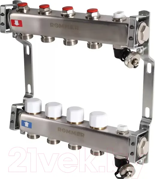 Изображение товара Коллекторная группа отопления Rommer RMS-3201-000004