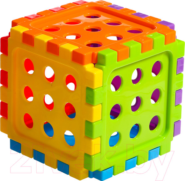 Изображение товара Развивающий игровой набор Zabiaka IQ Кубик с мозаикой / 9908684