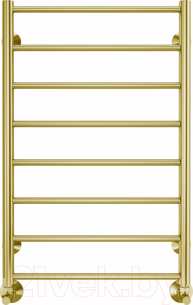 Изображение товара Полотенцесушитель водяной Terminus Аврора П8 500x800 (матовое золото)