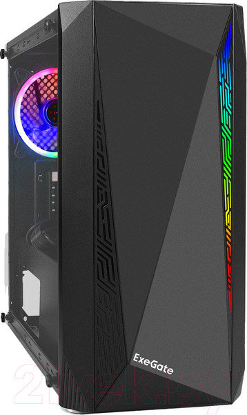 Изображение товара Корпус для компьютера ExeGate Mistery R2 / EX294384RUS (без БП)